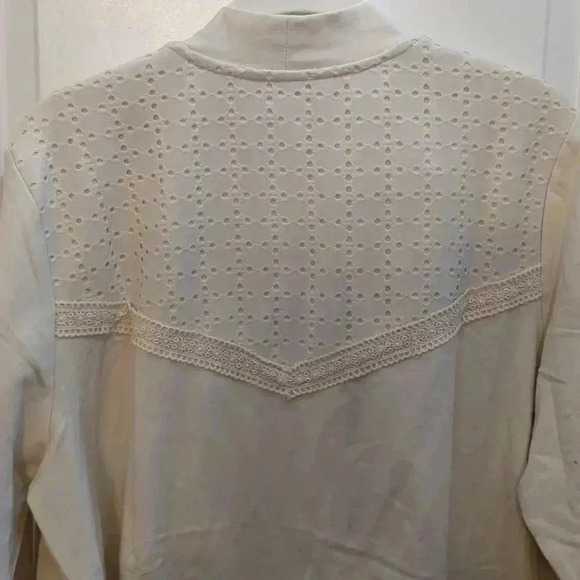 Isaac Mizrahi Live! French Terry Open Front Topper - Picture 8 of 9